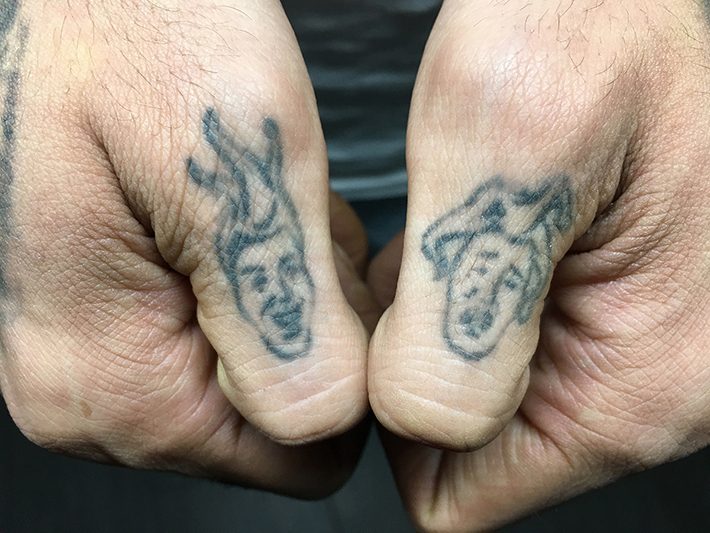 finger tattoos emo｜TikTok Search